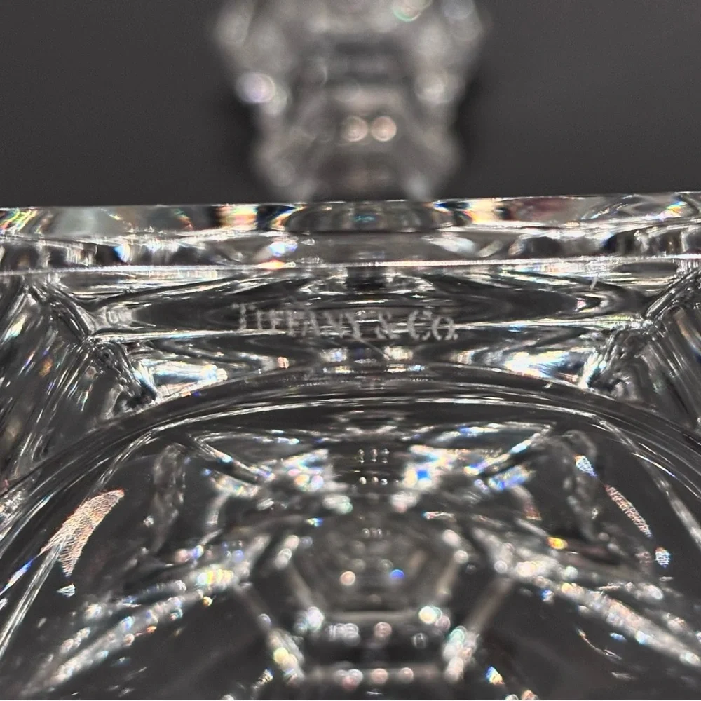 Set of 4 Tiffany & Co. Crystal Hampton Single Light Candlestick Holders 9" - Picture 11 of 12